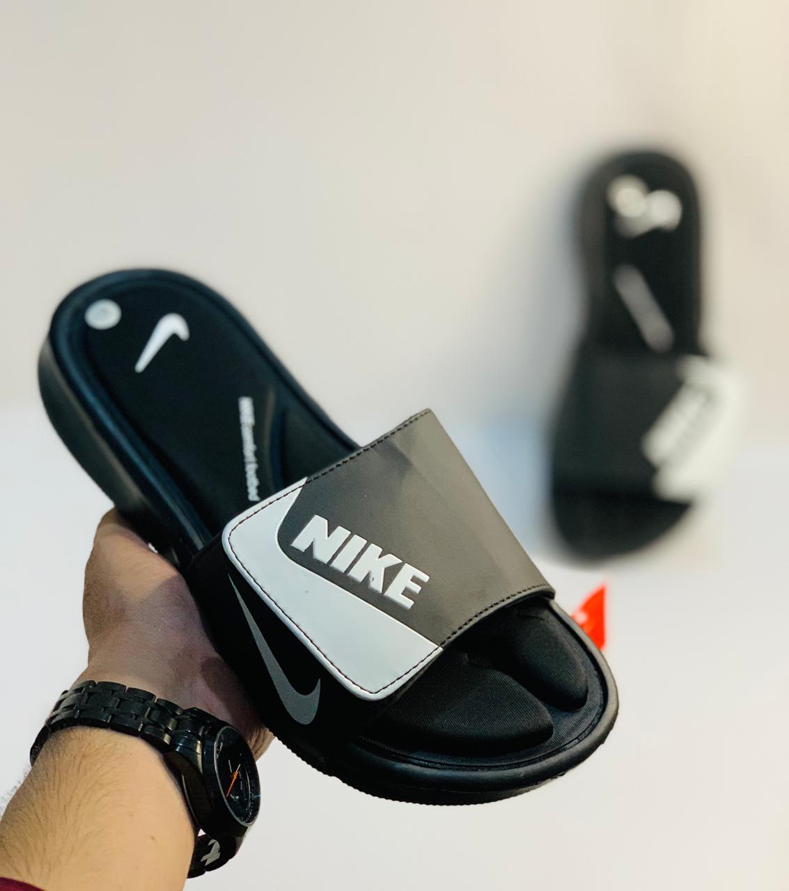 NKlite Slides - black ultra grey comfort