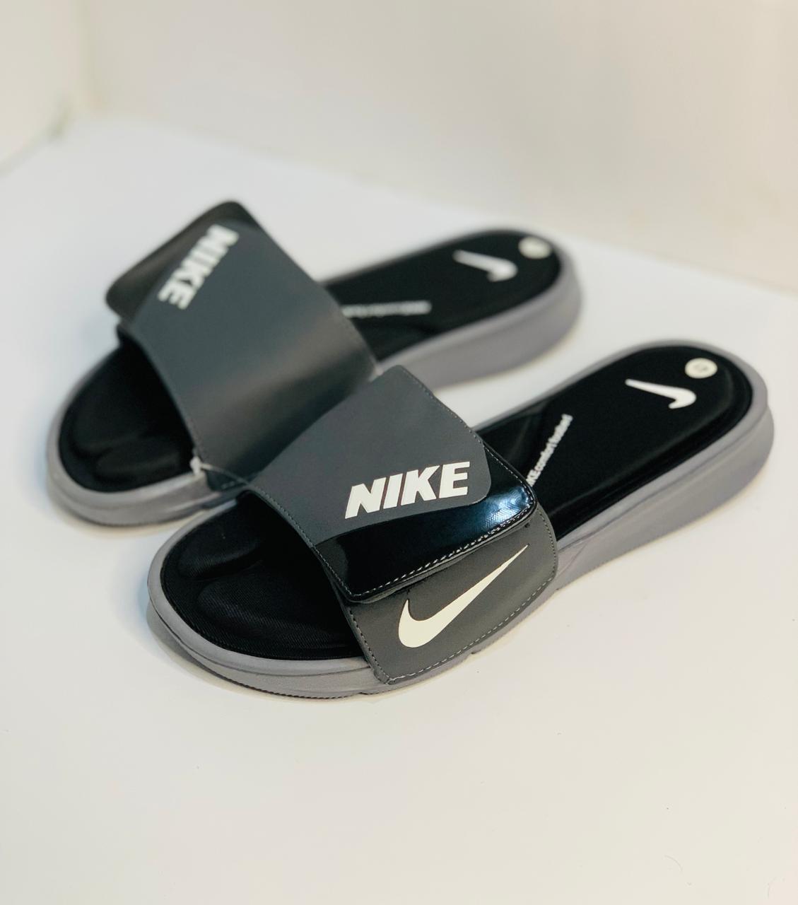 NKlite Slides - black ultra grey comfort