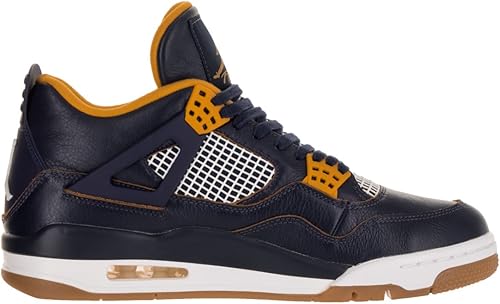 AJ4 MIDNIGHT NAVY/GOLD LEAF