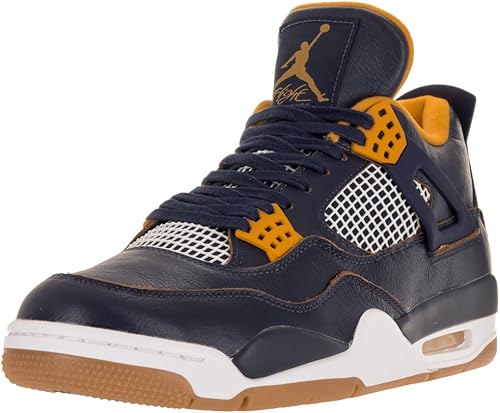 AJ4 MIDNIGHT NAVY/GOLD LEAF