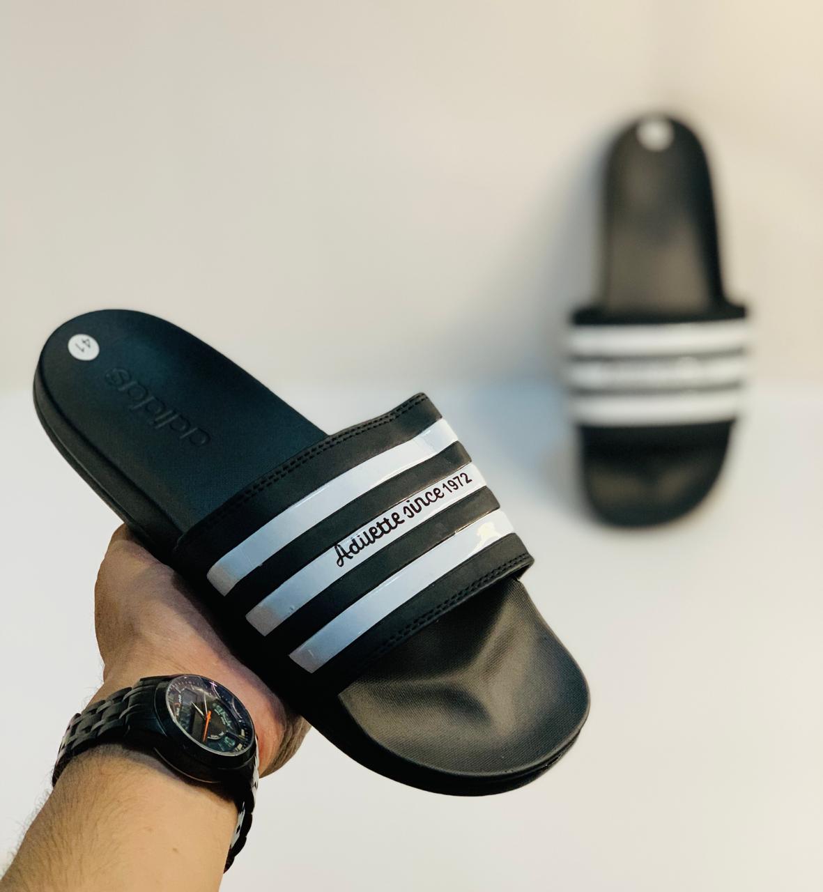 NKlite Slides - black stripe