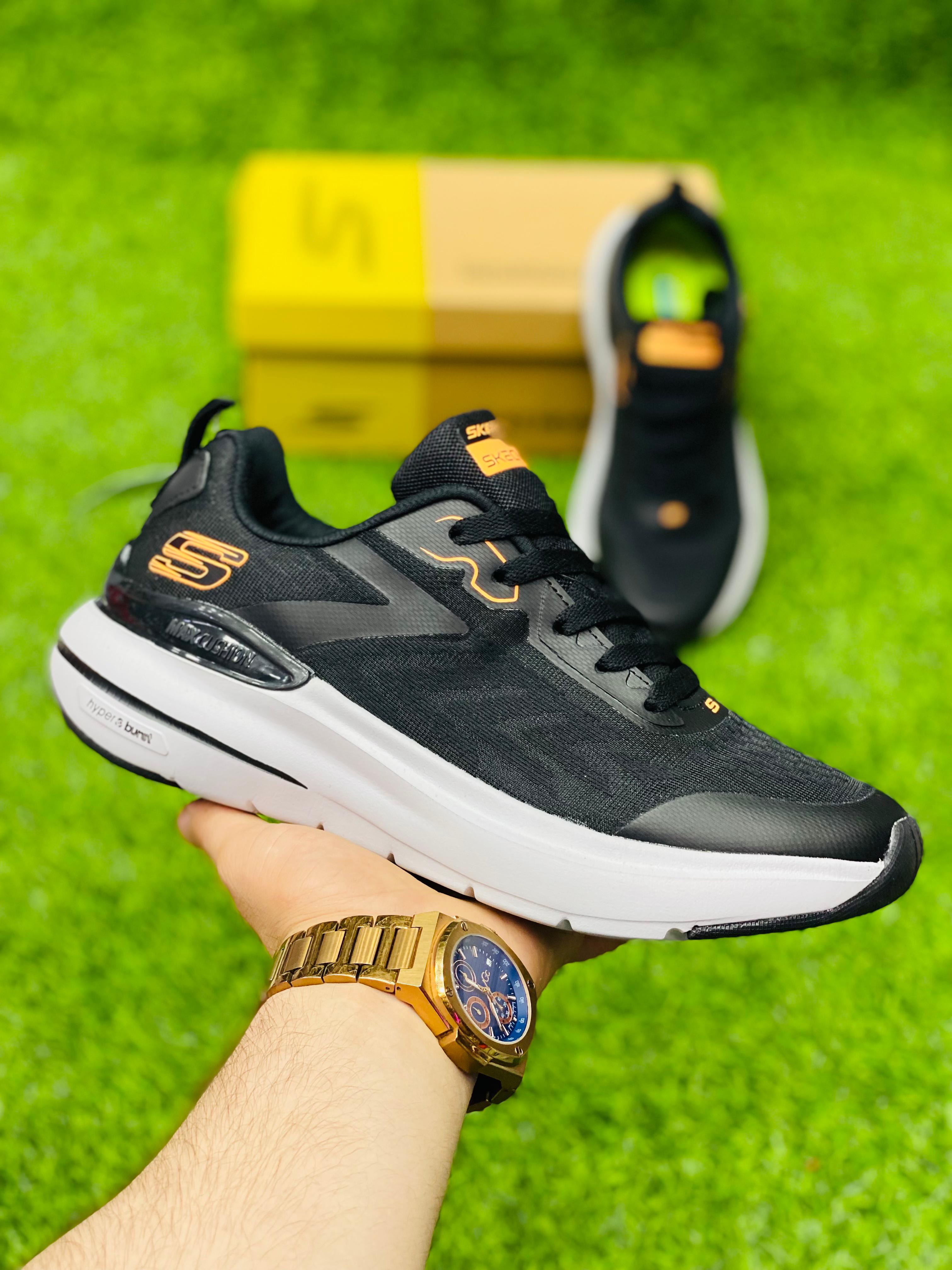 Hyper & burst Skechers - Black