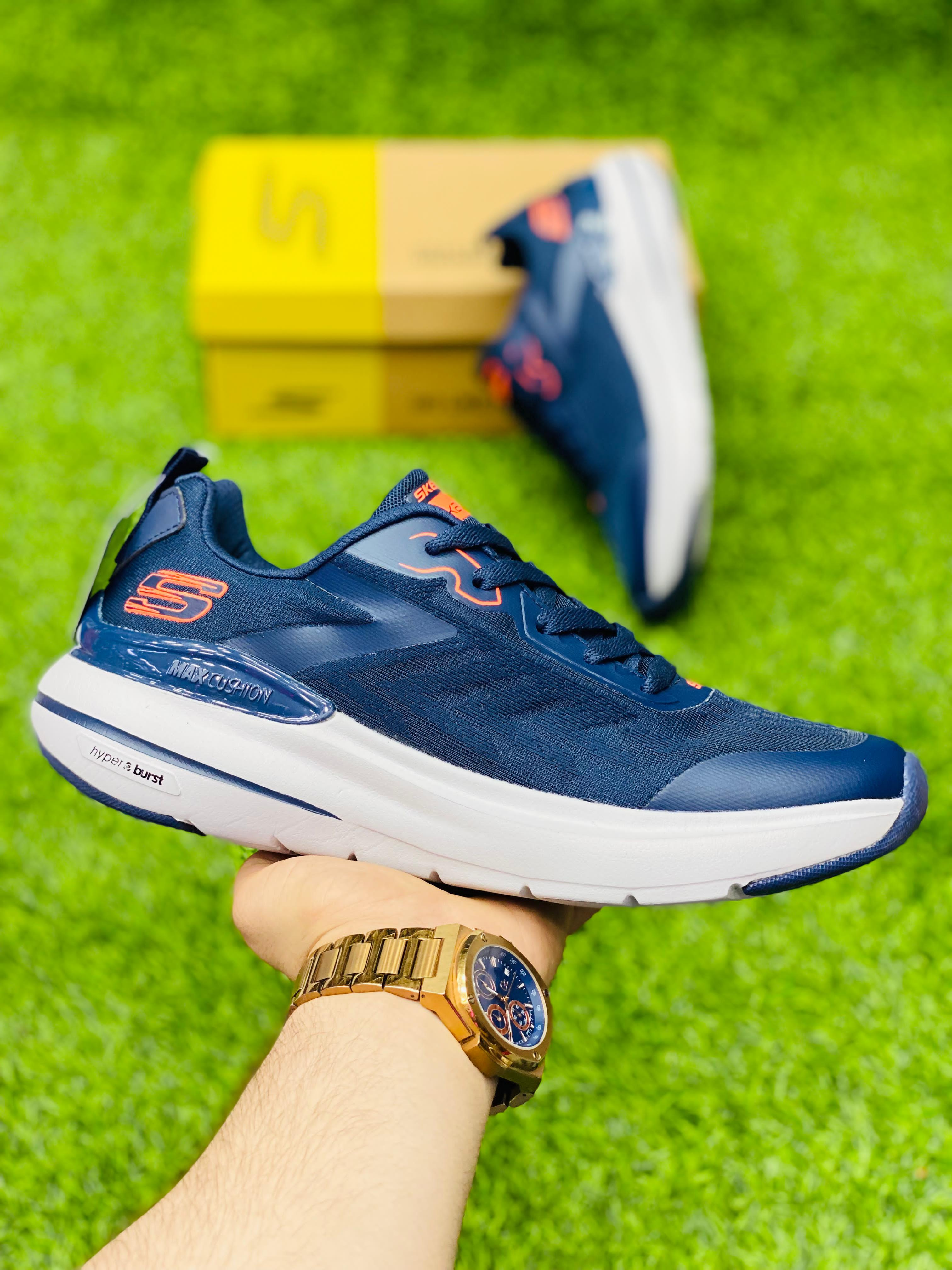 Hyper & burst Skechers - Blue