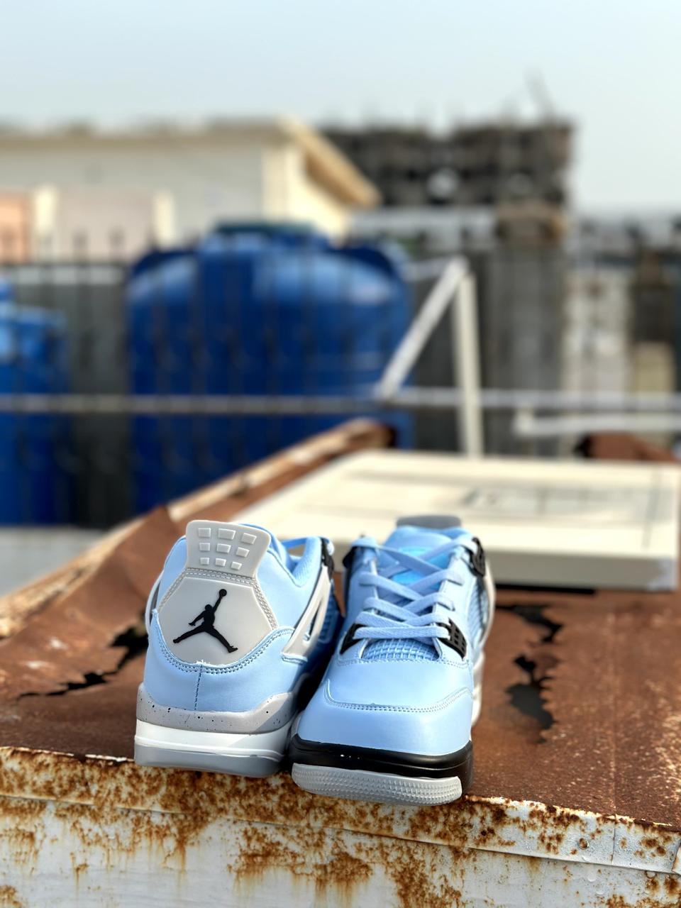 Premium AJ4 Blue and Grey