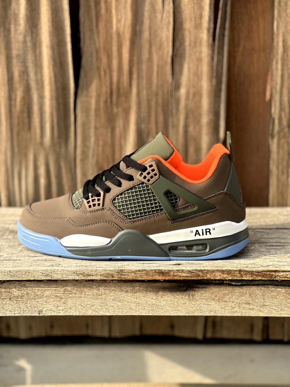 Premium AJ4 Brown & Red