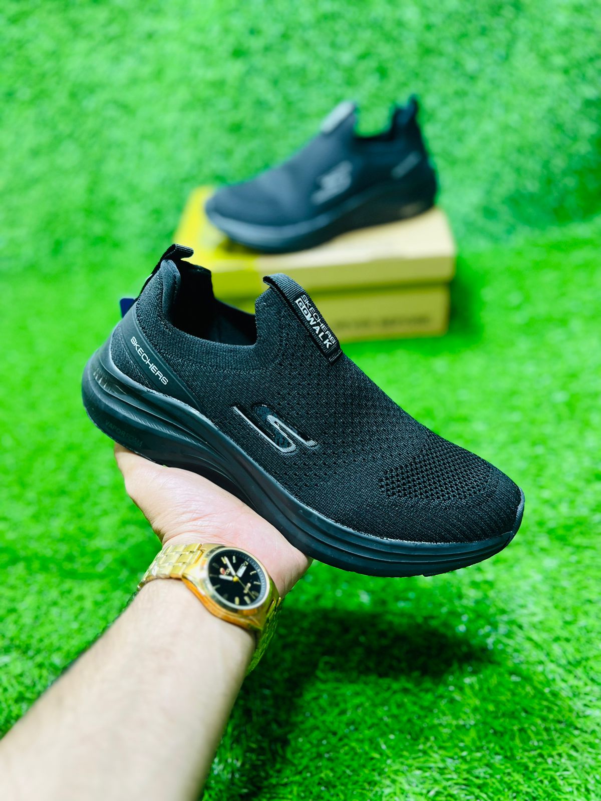 Sketcher Max Cushion Black