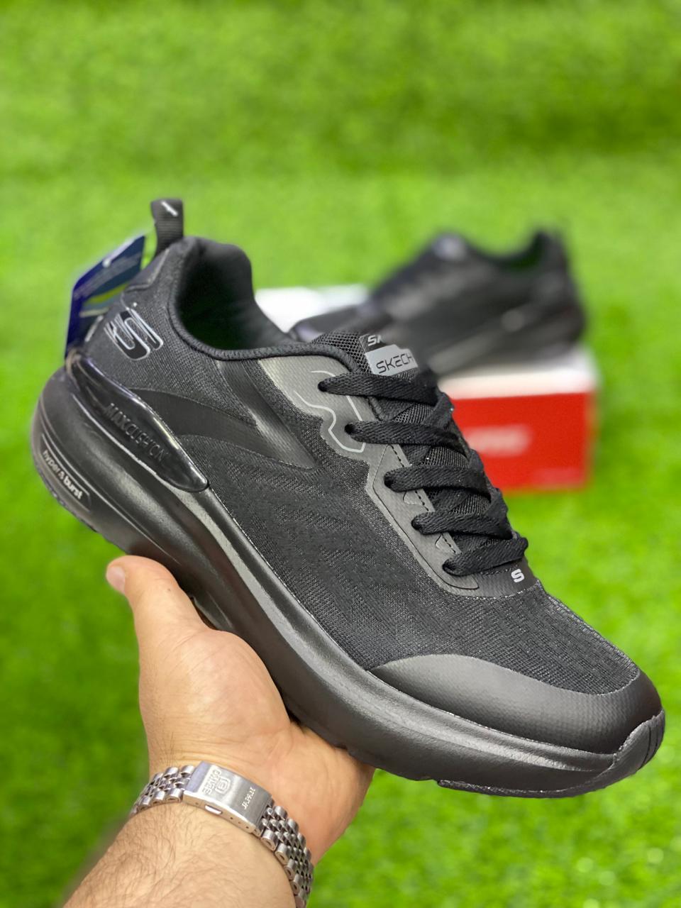 Hyper & burst Skechers - Premium Black