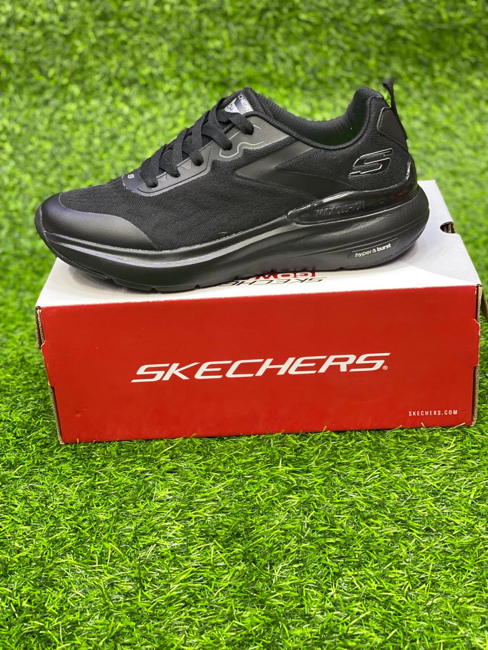 Hyper & burst Skechers - Premium Black