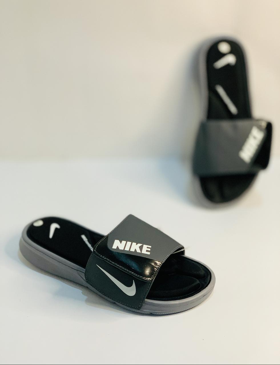 NKlite Slides - black ultra grey comfort