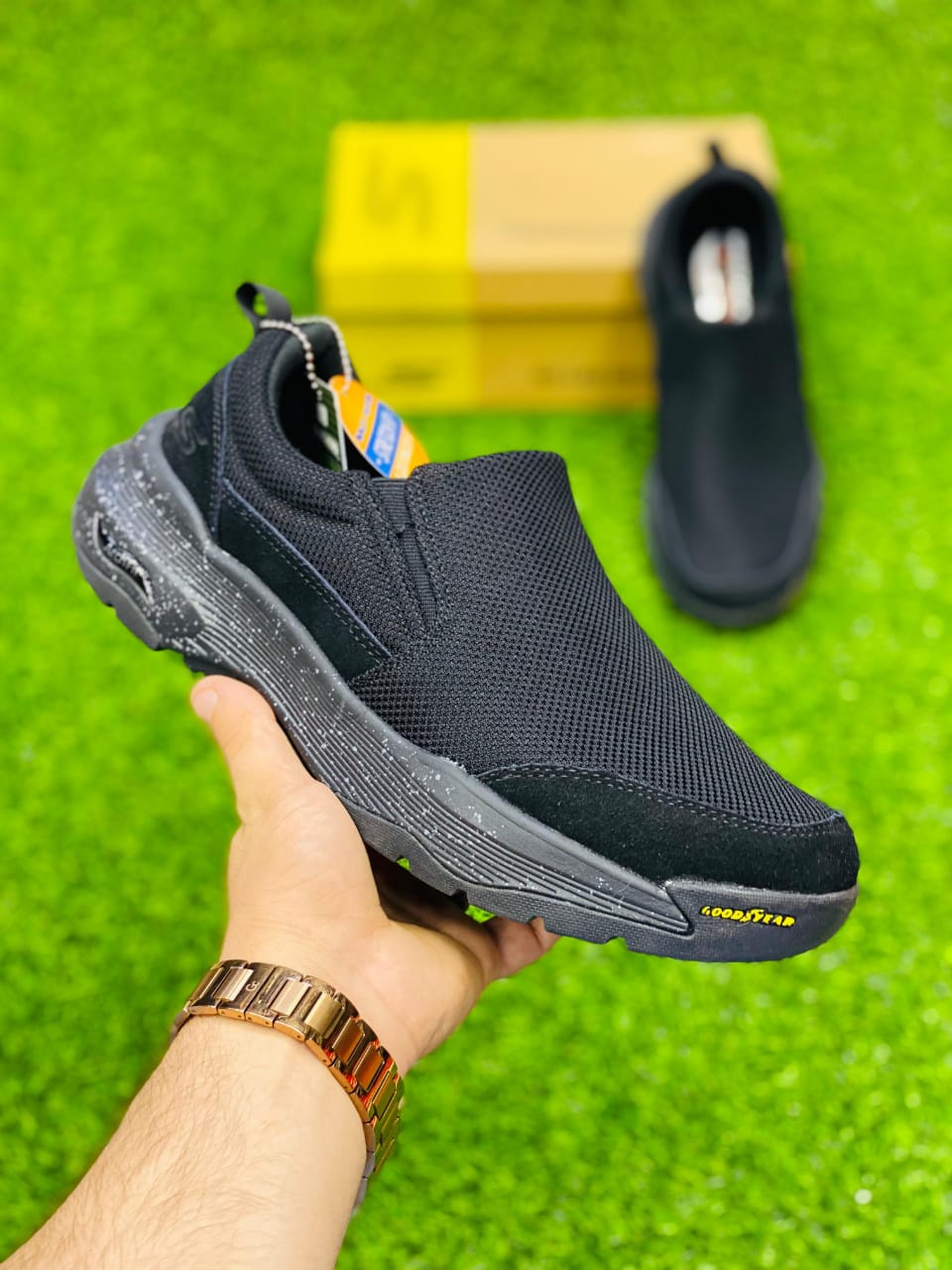 Sketcher Arch Fit Banlin BLACK TO GO