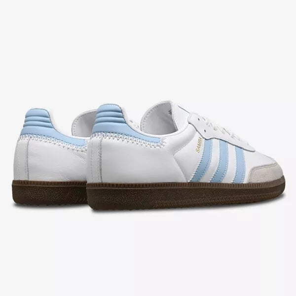 Addidas Samba Vegan White/Blue Premium