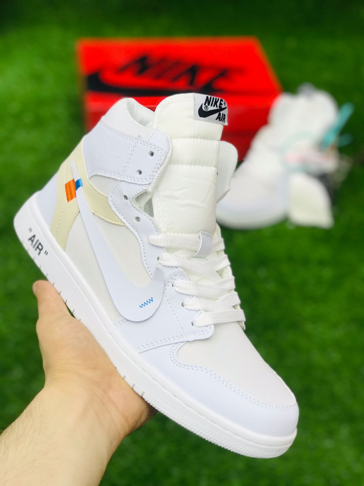 Premium AJ1s High-tops "X Off-White"