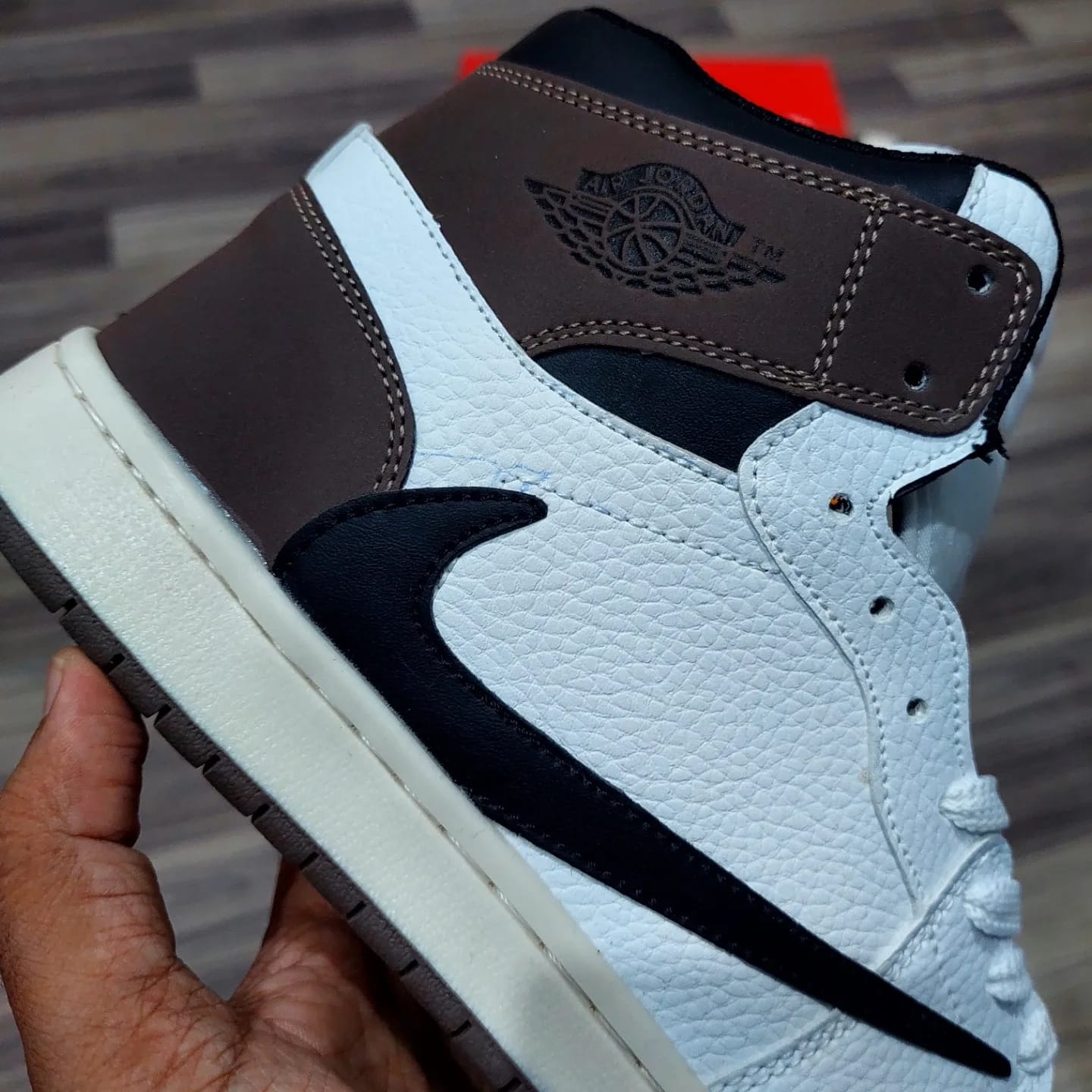 Premium AJ1s High-tops "Reversed Mocha"