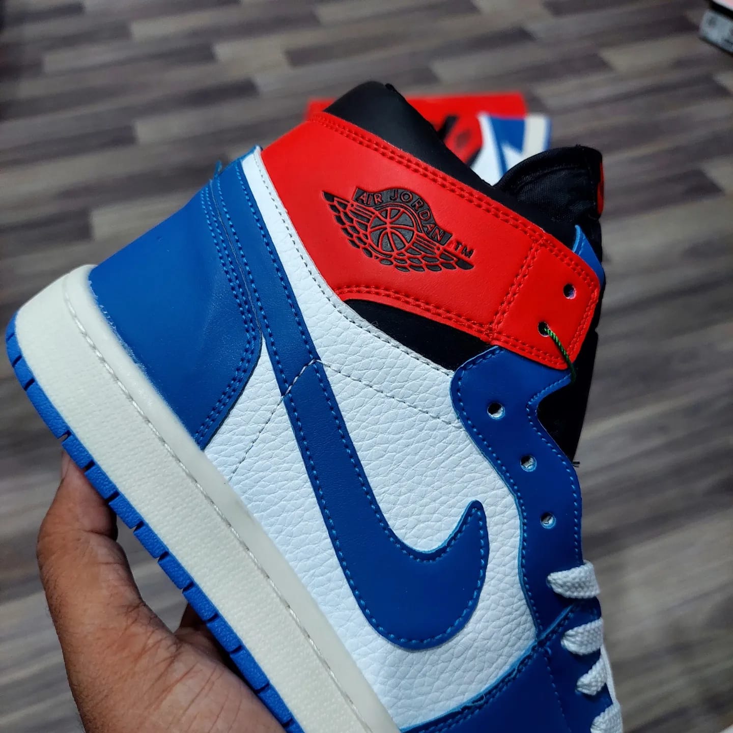 Premium AJ1s High-tops "Union Blue"