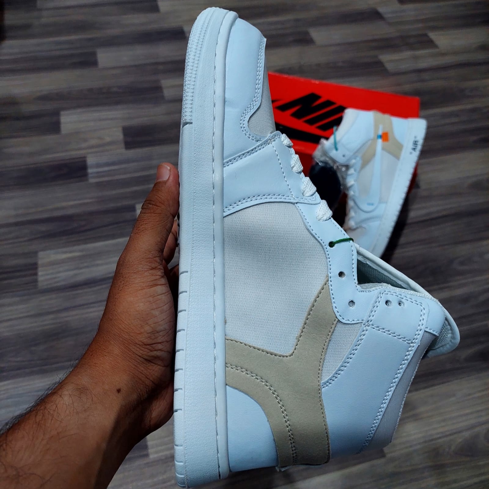 Premium AJ1s High-tops "X Off-White"