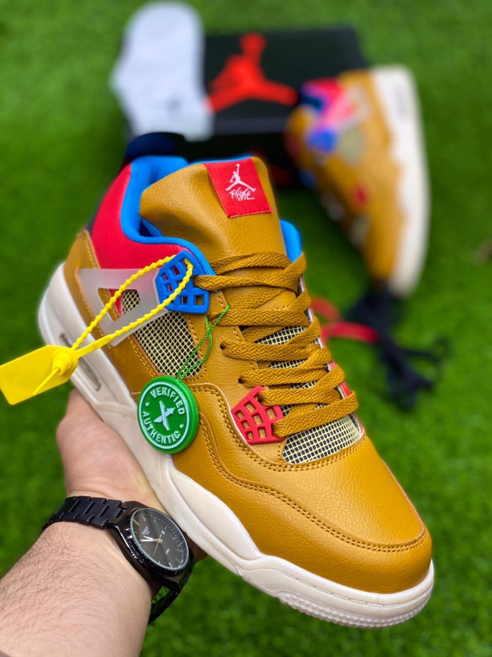 Premium AJ4 Mustard Red