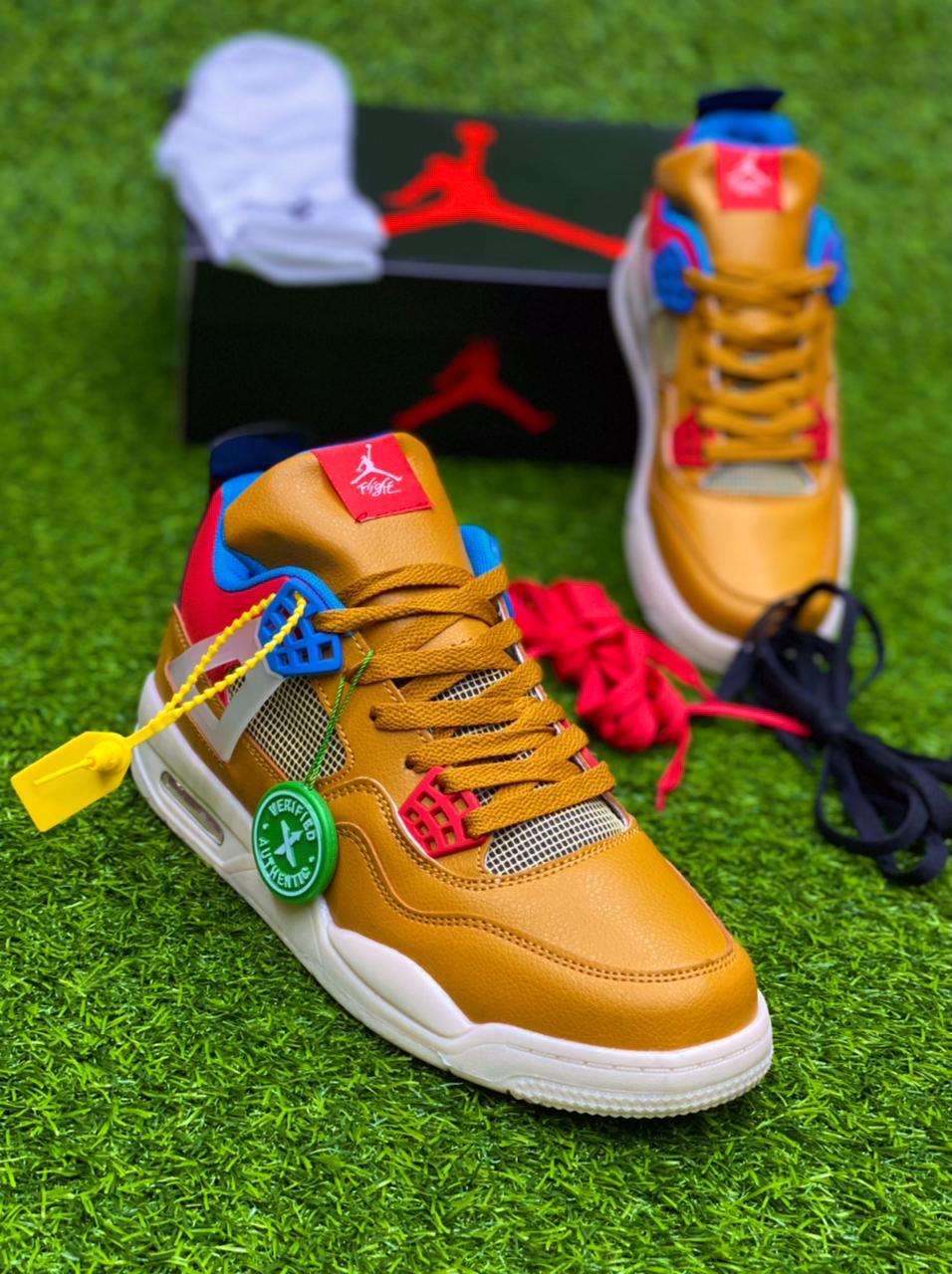 Premium AJ4 Mustard Red